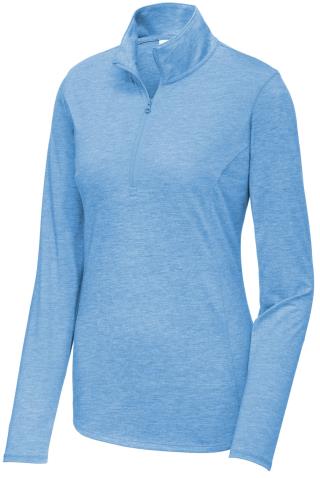 Ladies Tri-Blend 1/4-Zip Pullover